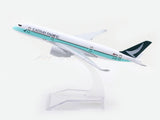 Cathay Pacific Airbus A350 1:400 Diecast Airplane Scale Model | Collectible Aviation Replica