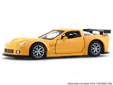 Chevrolet Corvette C6-R yellow 1:33-42 RMZ City licensed pull back car scale model