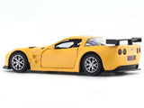 Chevrolet Corvette C6-R yellow 1:33-42 RMZ City licensed pull back car scale model
