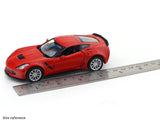 Chevrolet Corvette red 1:33-42 RMZ City licensed pull back car scale model