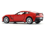 Chevrolet Corvette red 1:33-42 RMZ City licensed pull back car scale model
