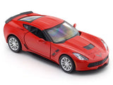 Chevrolet Corvette red 1:33-42 RMZ City licensed pull back car scale model