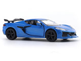 Chevrolet Corvette Z06 blue 1:33-42 RMZ City licensed pull back car scale model