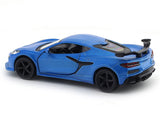 Chevrolet Corvette Z06 blue 1:33-42 RMZ City licensed pull back car scale model