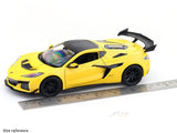 Chevrolet Corvette ZR1 Coupe Yellow with Acrylic Case 1:24 Maisto Licensed Diecast Model Car | American Supercar Collectible | Buy in India