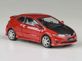 2007 Honda Civic Type R FN2 Red/carbon hood 1:64 Para64 diecast scale model car