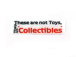 These are not toys, they are Collectibles sticker set of 2 stickers