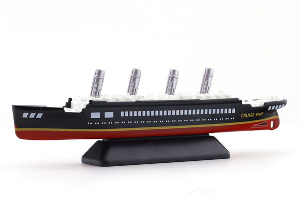 Cruise Ship black miniature scale model