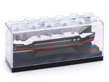 Cruise Ship black miniature scale model