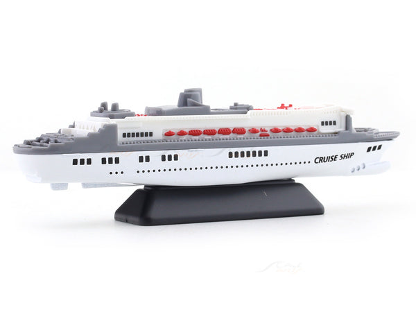 Cruise Ship white miniature scale model