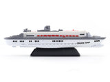 Cruise Ship white miniature scale model