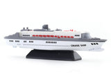Cruise Ship white miniature scale model