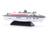 Cruise Ship white miniature scale model