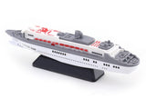 Cruise Ship white miniature scale model