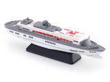 Cruise Ship white miniature scale model