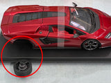 Damage : Lamborghini Countach LPI 800-4 Red 1:24 Bburago licensed diecast Scale Model car