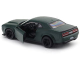 Dodge Challenger SRT Demon Matte Green 1:33-42 RMZ City licensed pull back car scale model