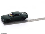 Dodge Challenger SRT Demon Matte Green 1:33-42 RMZ City licensed pull back car scale model