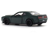 Dodge Challenger SRT Demon Matte Green 1:33-42 RMZ City licensed pull back car scale model