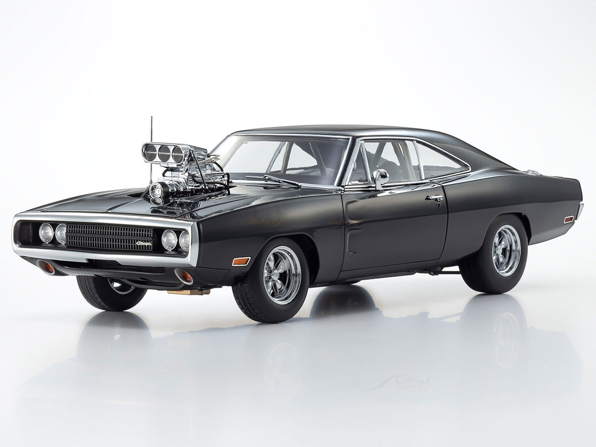 Pre Order : 1970 Dodge Charger R/T Fast & Furious Black 1:18