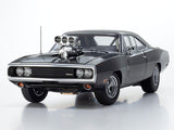 Pre Order : 1970 Dodge Charger R/T Fast & Furious Black 1:18 Kyosho Premium Licensed Diecast Scale Model