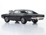 Pre Order : 1970 Dodge Charger R/T Fast & Furious Black 1:18 Kyosho Premium Licensed Diecast Scale Model