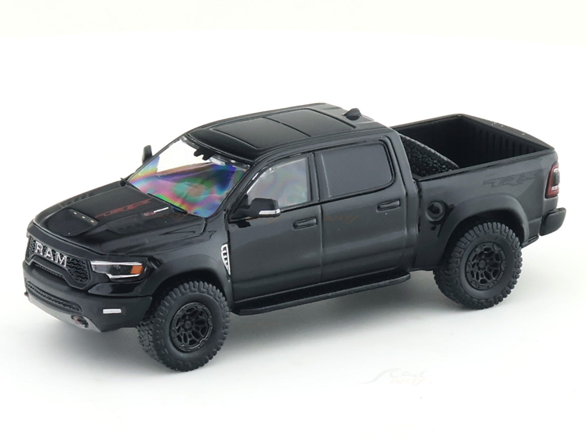 1/64 Dodge RAM TRX ダッジ　ラムTRX トラックミニカー Dodge Ram 1500 TRX Black 1:64 Shadow Pro Licensed Diecast Model