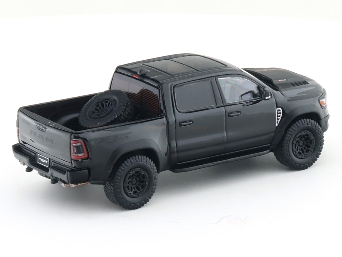 Dodge Ram 1500 TRX Black 1:64 Shadow Pro Licensed Diecast Model