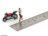 Ducati tricolor 1:64 Moreart scale bike model collectible