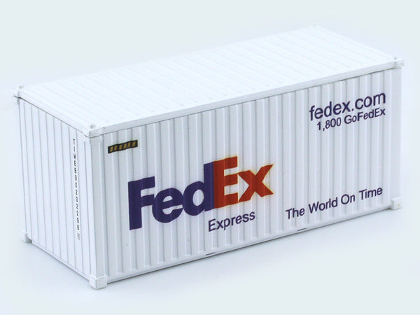 Time Box Container Fedex FedEx diecast container 1:64 Time Box scale model | Scale Arts India