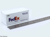 FedEx diecast container 1:64 Time Box scale model
