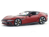 Ferrari 12 Cilindri Red 1:24 Bburago Licensed Diecast Scale Model Car with Acrylic Cover