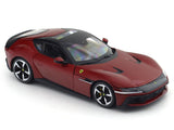 Ferrari 12 Cilindri Red 1:24 Bburago Licensed Diecast Scale Model Car with Acrylic Cover
