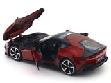 Ferrari 12 Cilindri Red 1:24 Bburago Licensed Diecast Scale Model Car with Acrylic Cover
