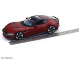 Ferrari 12 Cilindri Red 1:24 Bburago Licensed Diecast Scale Model Car with Acrylic Cover