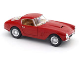 Bburago 1:24 red Ferrari collectible with realistic detailing and showcase box