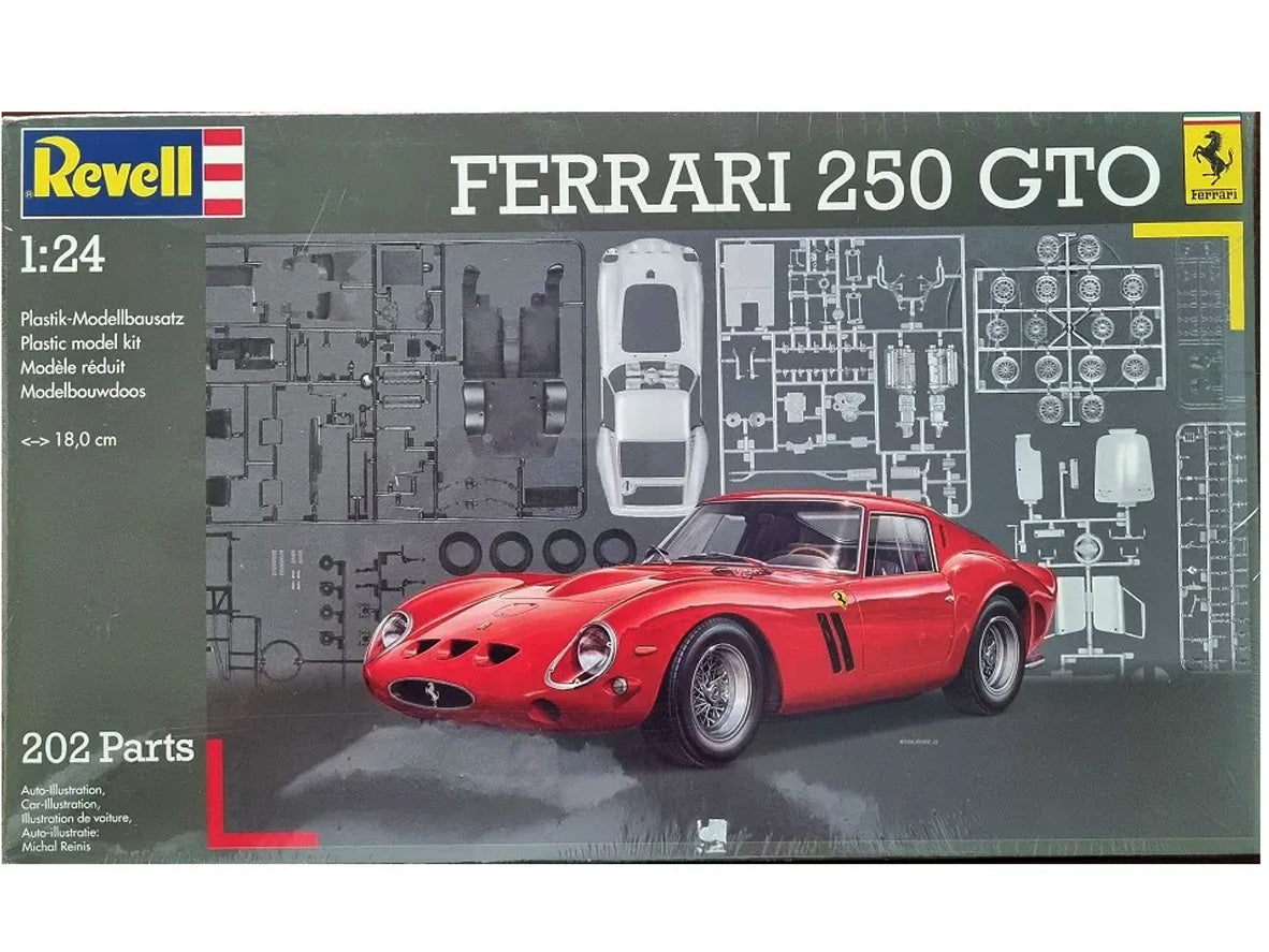 Ferrari 250 GTO 1:24 Revell plastic scale model cars kit | Scale Arts India