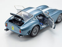 PreOrder : Ferrari 250 GTO 1962 Sebring Blue Nr. 24 1:18 Kyosho diecast scale model car