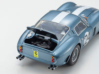 PreOrder : Ferrari 250 GTO 1962 Sebring Blue Nr. 24 1:18 Kyosho diecast scale model car