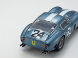 PreOrder : Ferrari 250 GTO 1962 Sebring Blue Nr. 24 1:18 Kyosho diecast scale model car