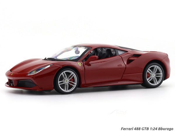 Ferrari 488 GTB 1:24 Bburago licensed diecast Scale Model car collectible