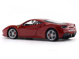 Ferrari 488 GTB with Acrylic case 1:24 Bburago licensed diecast Scale Model car collectible