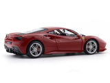 Ferrari 488 GTB with Acrylic case 1:24 Bburago licensed diecast Scale Model car collectible