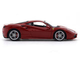 Ferrari 488 GTB with Acrylic case 1:24 Bburago licensed diecast Scale Model car collectible