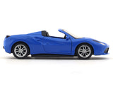 Ferrari like blue pull back alloy car