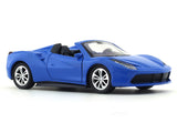 Ferrari like blue pull back alloy car