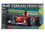 Ferrari F2003-GA 1:24 Revell plastic car model kit