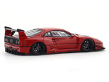 Ferrari F40 LBWK Red 1:64 Street Warrior diecast scale model car miniature collectible