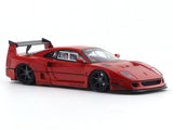 Ferrari F40 LBWK Red 1:64 Street Warrior diecast scale model car miniature collectible