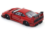 Ferrari F40 LBWK Red 1:64 Street Warrior diecast scale model car miniature collectible